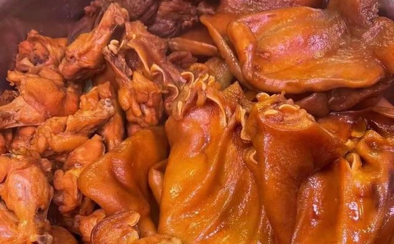 豬頭肉的正宗鹵制技巧，低成本學技術，創業不再難